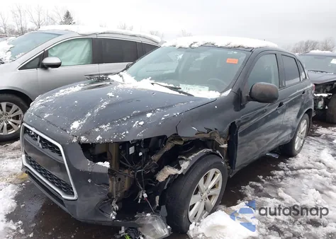 2014 Mitsubishi Outlander Sport Es z USA, uszkodzony, nr VIN 4A4AP3AU2EE021602